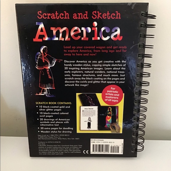 Scratch and Sketch Art Activity Book - Picture 2 of 3